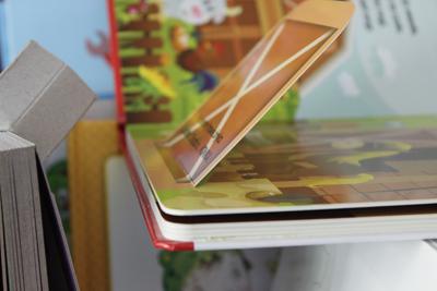 كتب الورق المقوى للأطفال بتقليب الرفع
